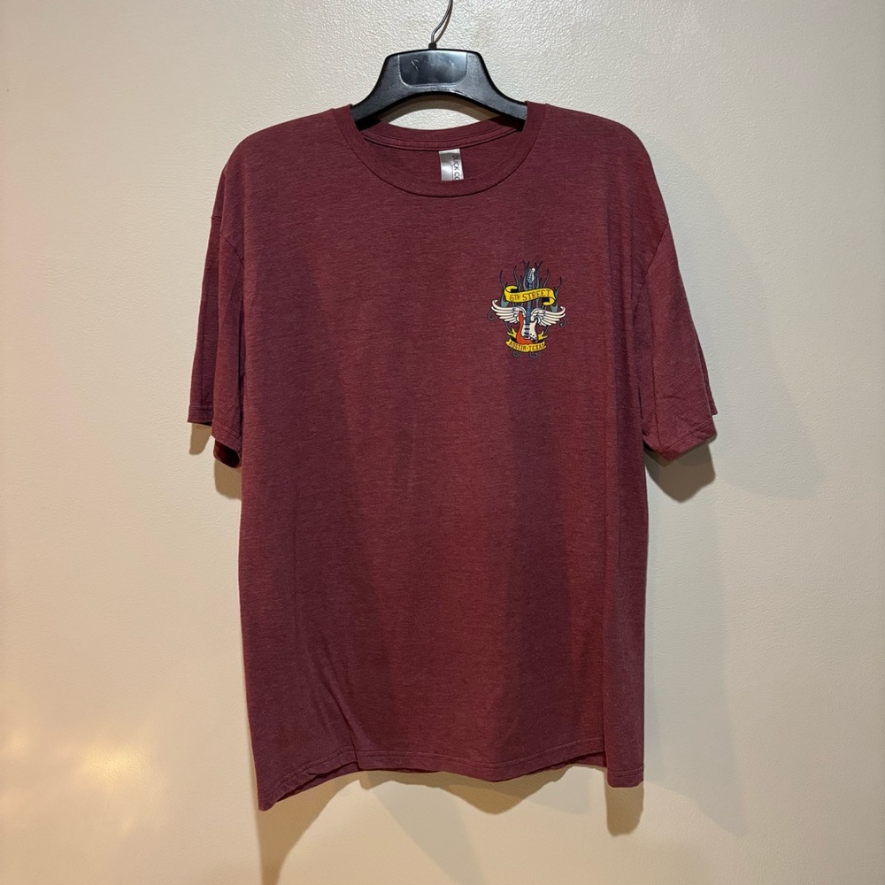 Retro 6th Street Austin Mens Tee XL